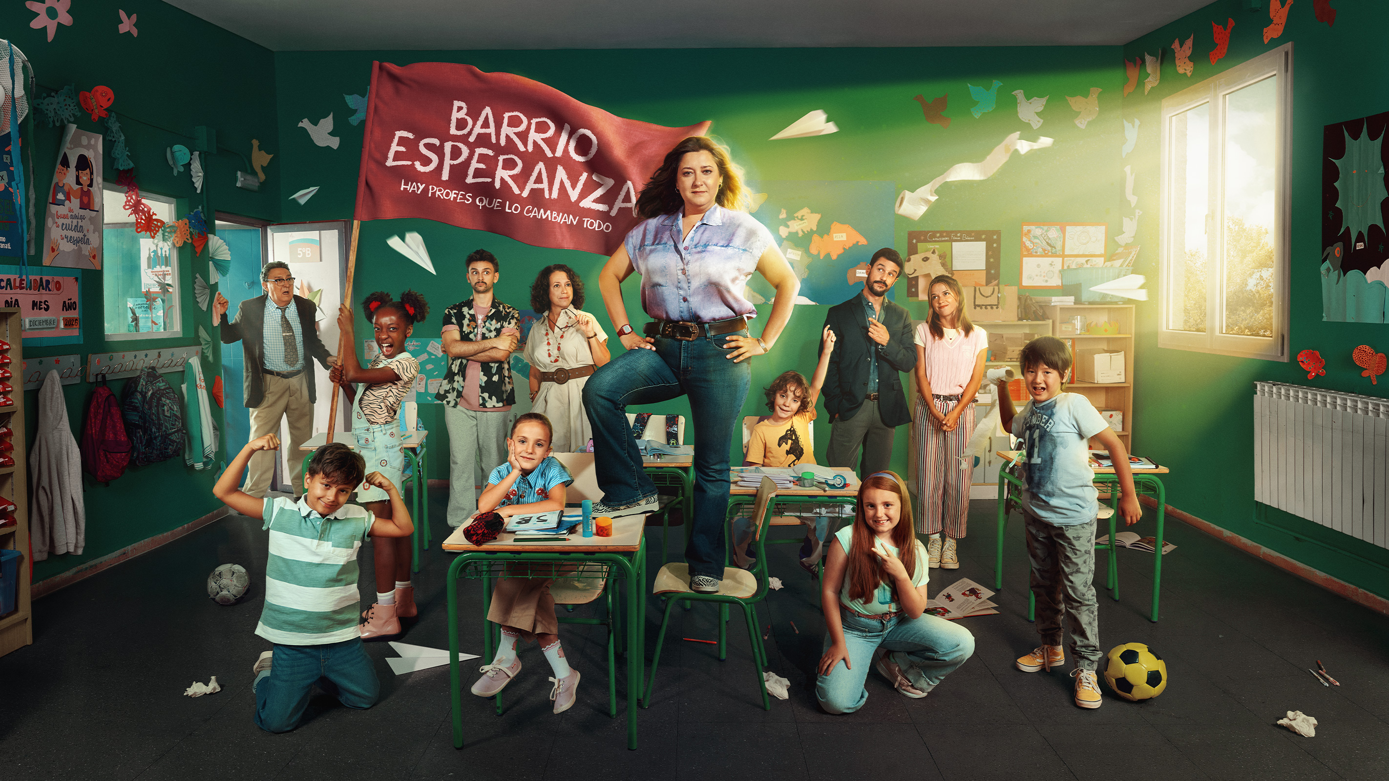 Cartel de Barrio Esperanza